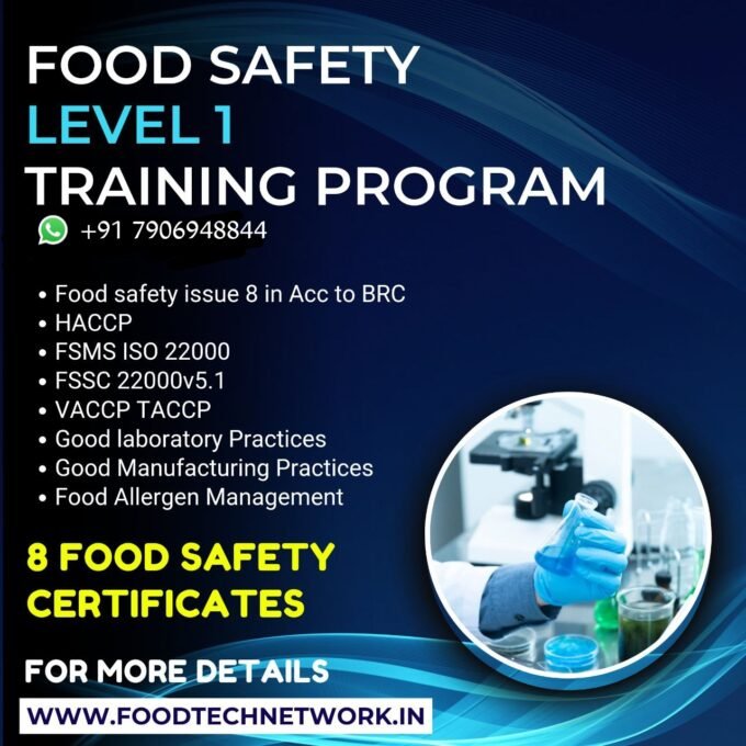 Food Safety Level 1 Training Programs - Foodtechnetwork