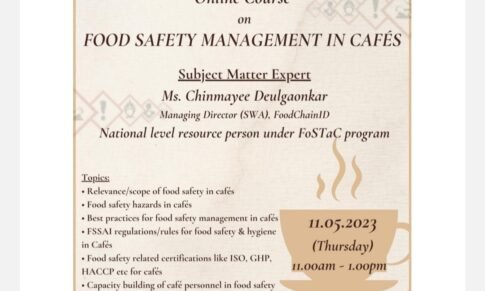 Free training, Food Safety Management in Cafes – Coffee Board, Govt of India