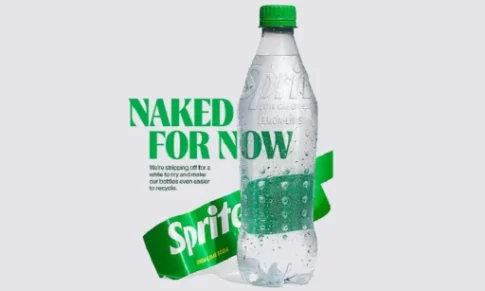 Coca-Cola removes labels from Sprite bottles trials label-less packaging