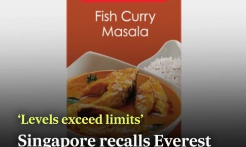 Everest Fish Curry Masala recalled over presence of pesticide by The Singapore Food Agency (SFA)
