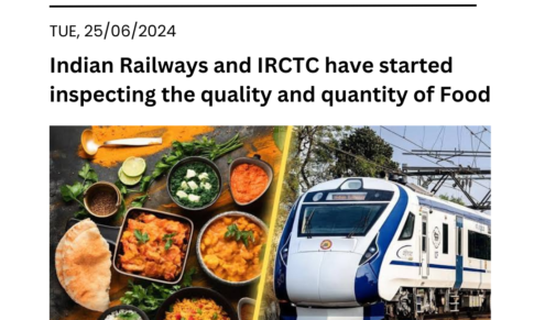 IRCTC, Indian Railways Launches Major Food Inspection Drive On Long-Distance Trains