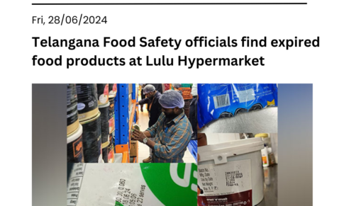 Telangana Food Safety officials find expired food products at Lulu Hypermarket 