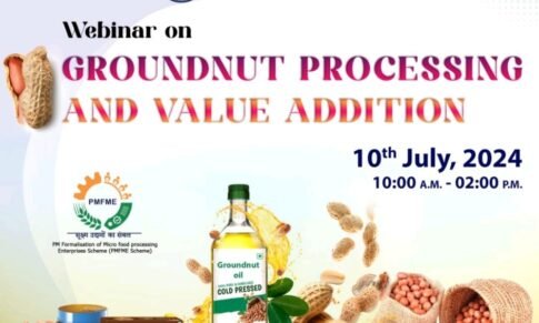 FREE National Webinar on Groundnut Processing & Value Addition