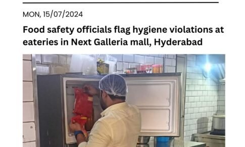 Food safety officials flag hygiene violations at eateries in Next Galleria mall