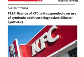 FSSAI licence of KFC unit suspended over use of synthetic additives (magnesium silicate-synthetic)