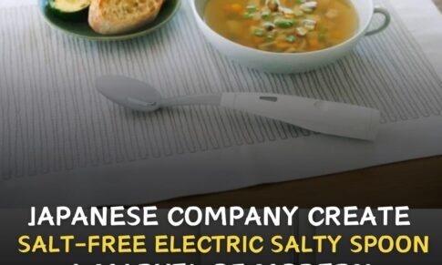 Japanese company create salt free electric salty spoon, a marvel of modern food technology