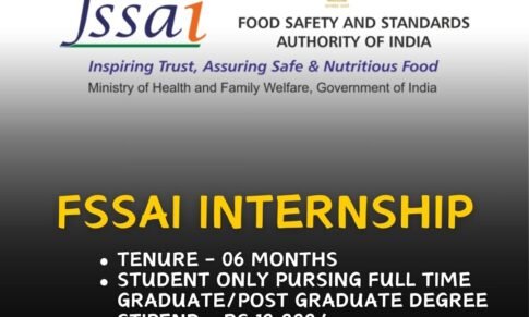 FSSAI Internship, October 2024