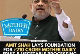 Amit Shah Lays Foundation for ₹210 Crore Mother dairy Fruit & Vegetable Processing Plant in Gujarat