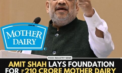 Amit Shah Lays Foundation for ₹210 Crore Mother dairy Fruit & Vegetable Processing Plant in Gujarat