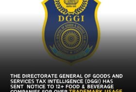 The Directorate General of Goods and Services Tax Intelligence (DGGI) has sent notice to 12+ food & beverage companies for over trademark usage