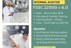 FSSC 22000v 6.0 Internal Auditor Training