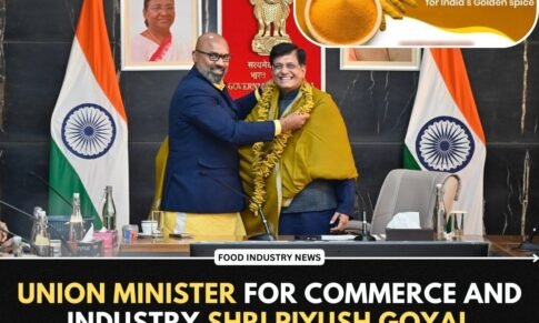 Union Minister for Commerce and Industry Shri Piyush Goyal launches National Turmeric Board 