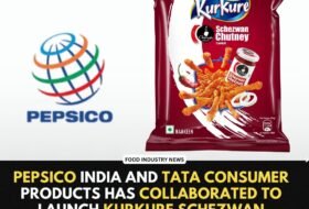 PepsiCo India and Tata Consumer Products has collaborated to Launch Kurkure Schezwan Chutney Flavor