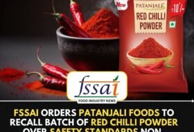 FSSAI Orders Patanjali Foods to Recall Batch of Red Chilli Powder Over Safety Standards Non-Compliance