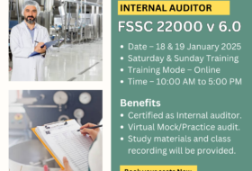 FSSC 22000v 6.0 Internal Auditor Training