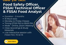 Food Safety Officer, FSSAI Technical Officer and FSSAI Food analyst Examination – Online Classes