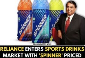 Reliance Enters Sports Drinks Market with ‘Spinner’ Priced at Rs 10