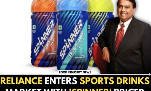 Reliance Enters Sports Drinks Market with ‘Spinner’ Priced at Rs 10