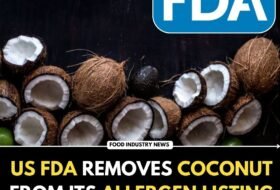 US FDA Removes Coconut from its Allergen Listing