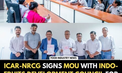 ICAR-NRCG Signs MoU with Indo-Fruits Development Council for Grape Value Chain Development