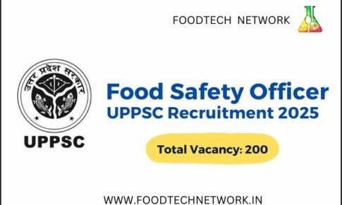 Food Safety Officer FSO – Uttar Pradesh Public Service Commission (UPPSC) 2025